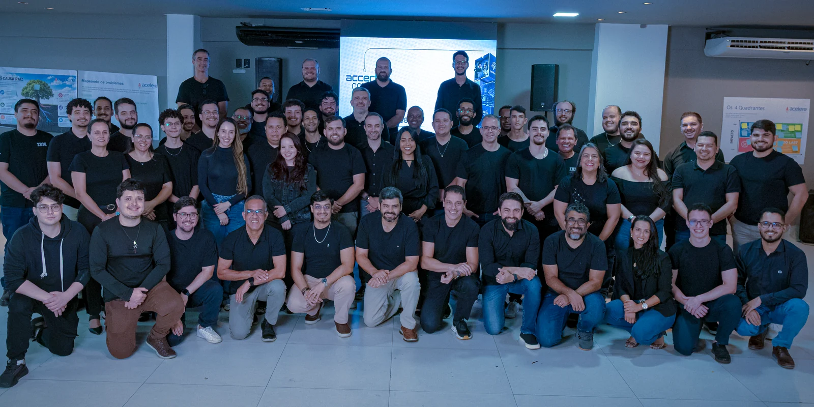 Time Accerte reunido